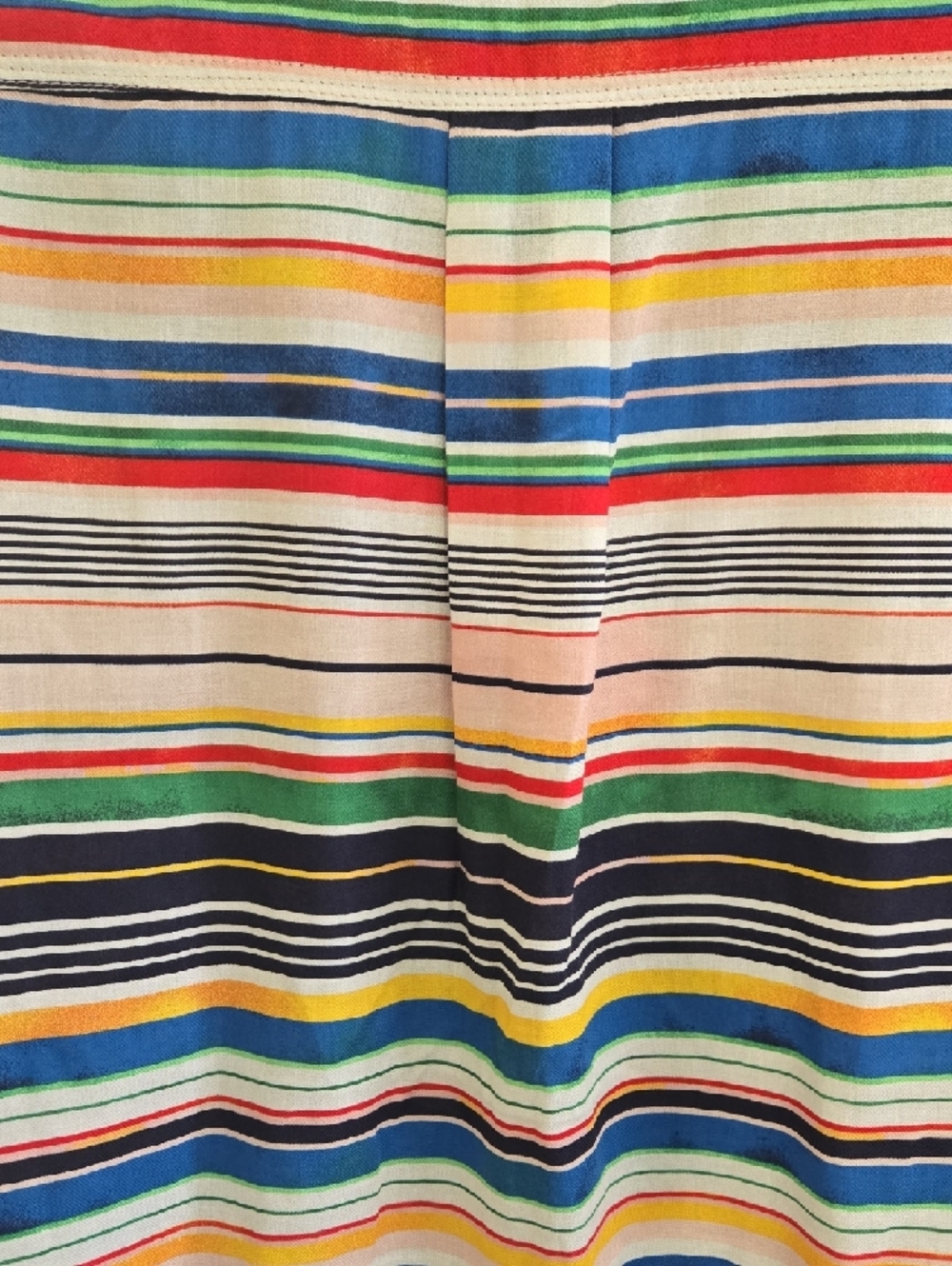 Zac & Rachel Striped Popover Button-Front Shirt  In EUC - Picture 7 of 8